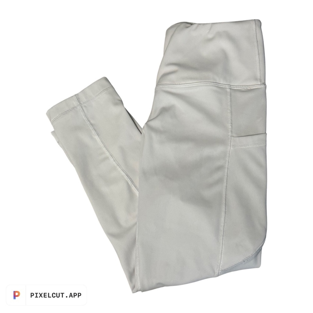 90 Degrees By Reflex leggings | stretch | white | side pockets | Small